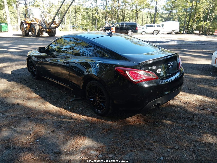 Vin: kmhhu6kj2du100482, lot: 46791742, hyundai genesis 3.8 grand touring 20133