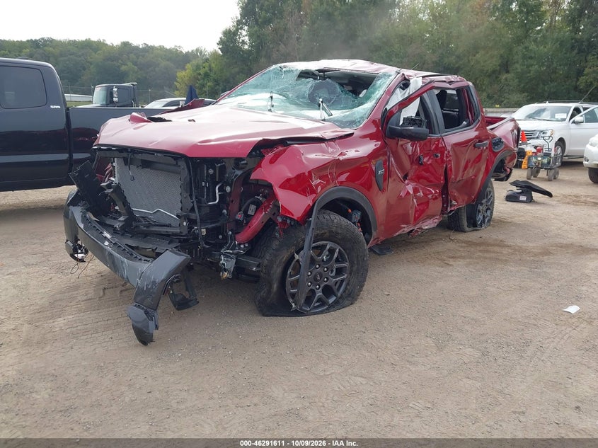 Vin: 1fter4hh3tle40648, lot: 46791774, ford ranger xlt 20262