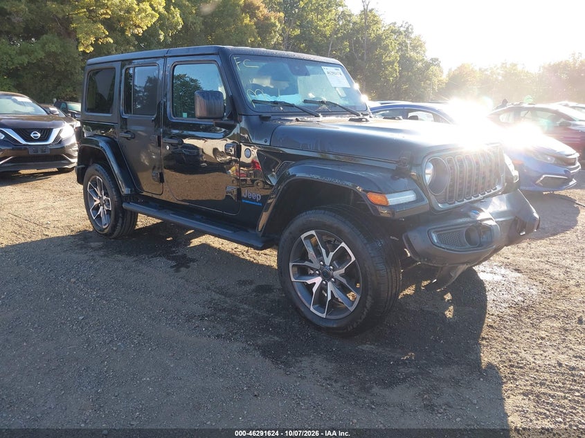 Vin: 1c4rjxn64rw141934, lot: 46791787, jeep wrangler 4xe sport s 4xe 20241