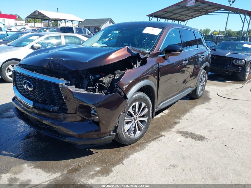 Vin: 5n1dl1er0nc336867, lot: 46791790, infiniti qx60 pure 20222
