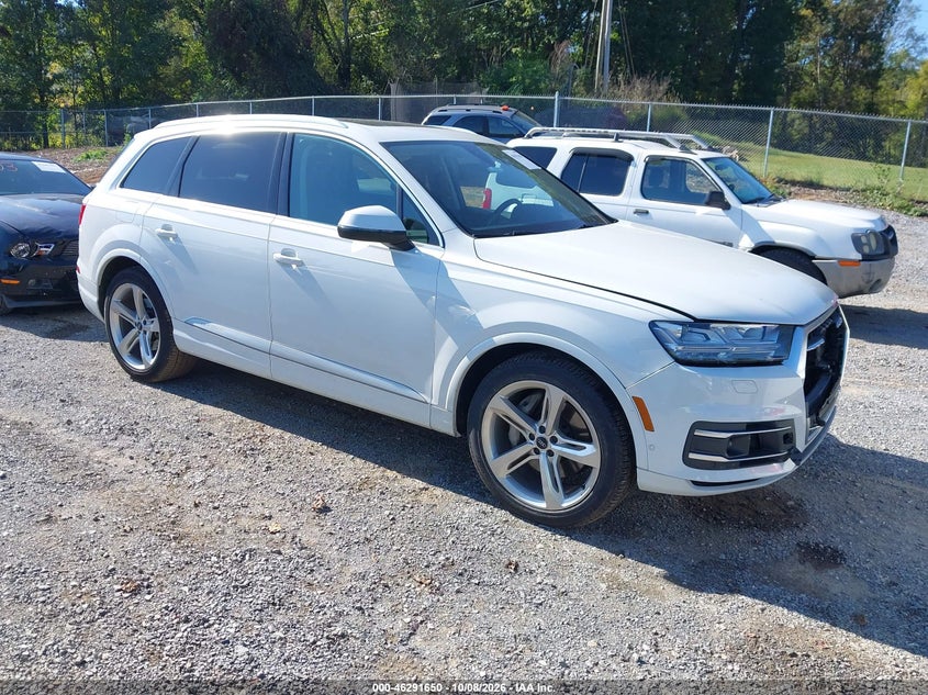 Vin: wa1vaaf7xkd013485, lot: 46791813, audi q7 55 premium 20191