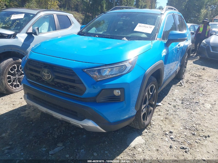Vin: 2t3j1rfv7mw141948, lot: 46791833, toyota rav4 adventure 20212