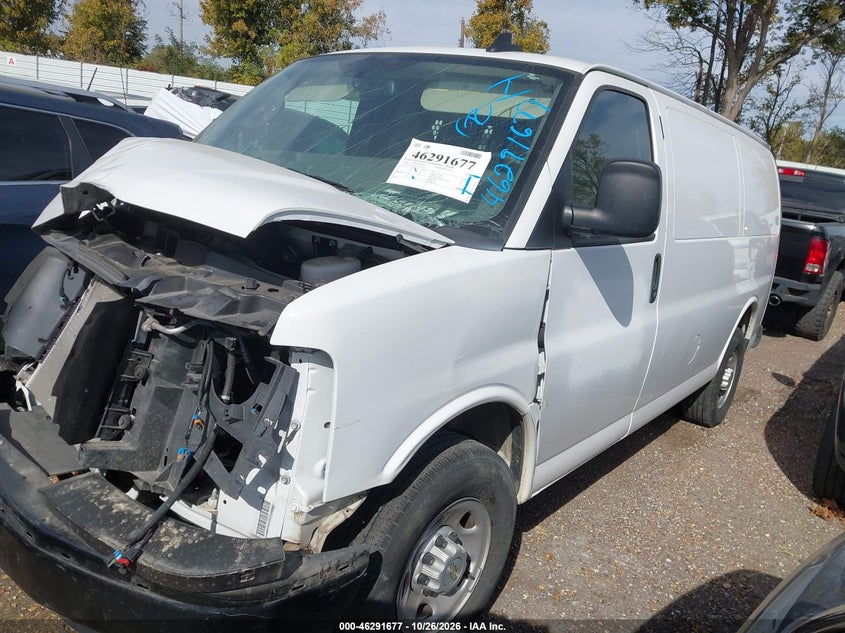 CHEVROLET EXPRESS G2500 2024 VIN 1GCWGAFP2R1254333
