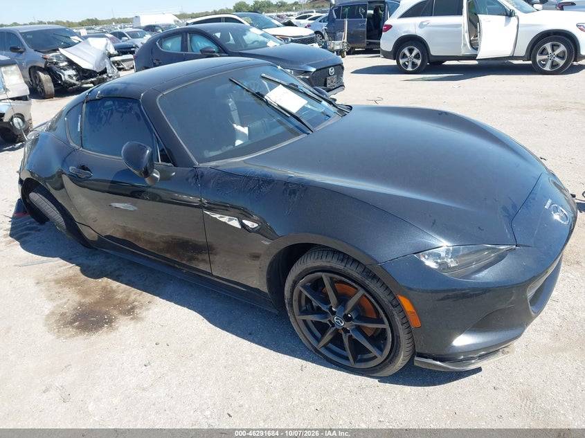 Vin: jm1ndal77h0109513, lot: 46791847, mazda mx-5 miata rf club 20171