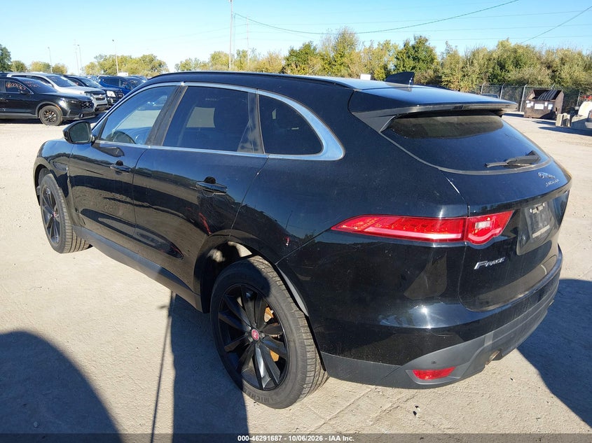 Vin: sadcj2fx4ka355698, lot: 46791850, jaguar f-pace 25t premium 20193
