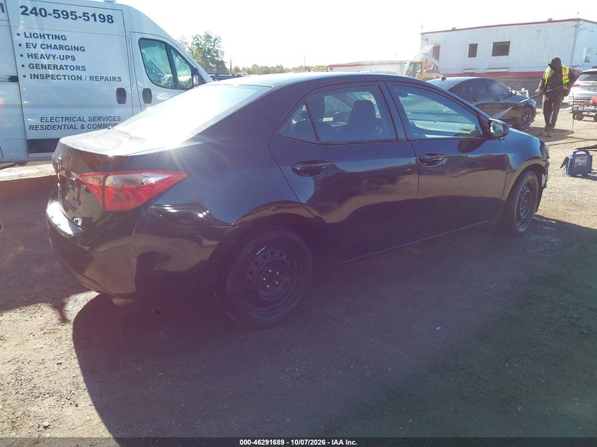 Vin: 2t1burhe5hc941270, lot: 46791852, toyota corolla le 20174