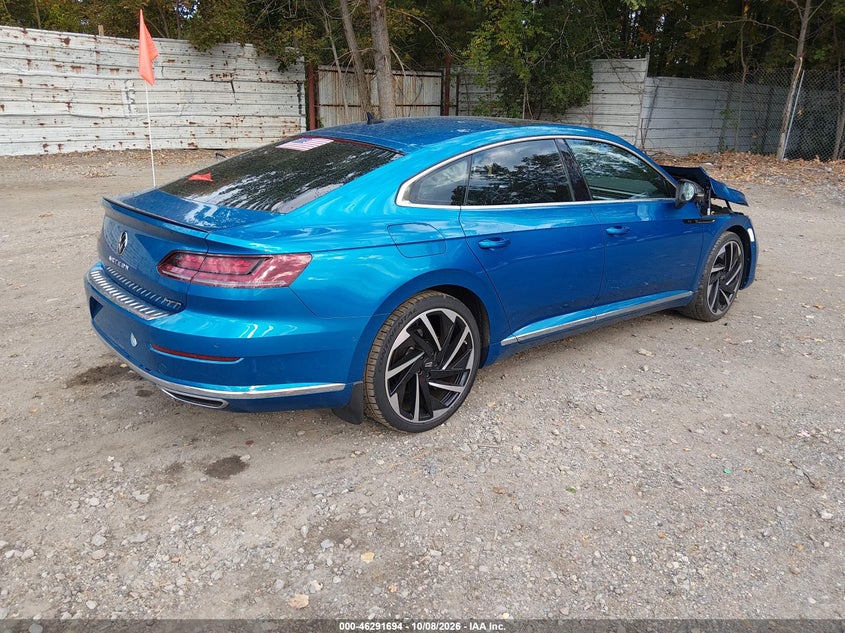 Vin: wvwtr7an0pe009557, lot: 46791857, volkswagen arteon 2.0t sel premium r-line 20234