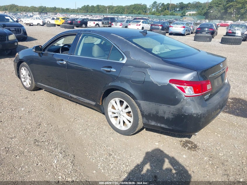 Vin: jthbk1eg6a2407209, lot: 46791888, lexus es 350 20103