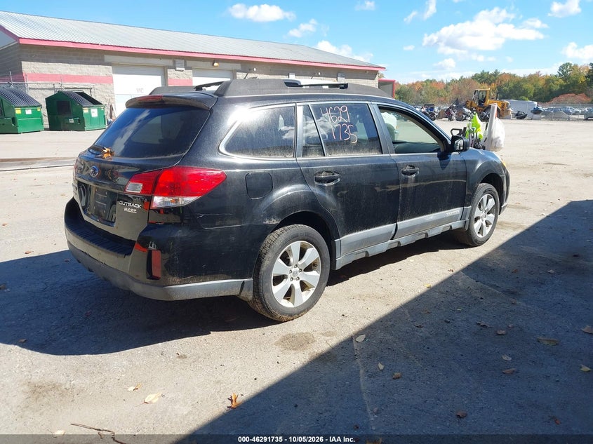 Vin: 4s4brbkc0a3372337, lot: 46791897, subaru outback 2.5i limited 20104
