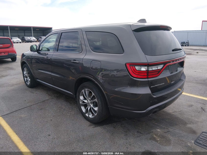Vin: 1c4rdhdgxlc339157, lot: 46791900, dodge durango gt plus rwd 20203