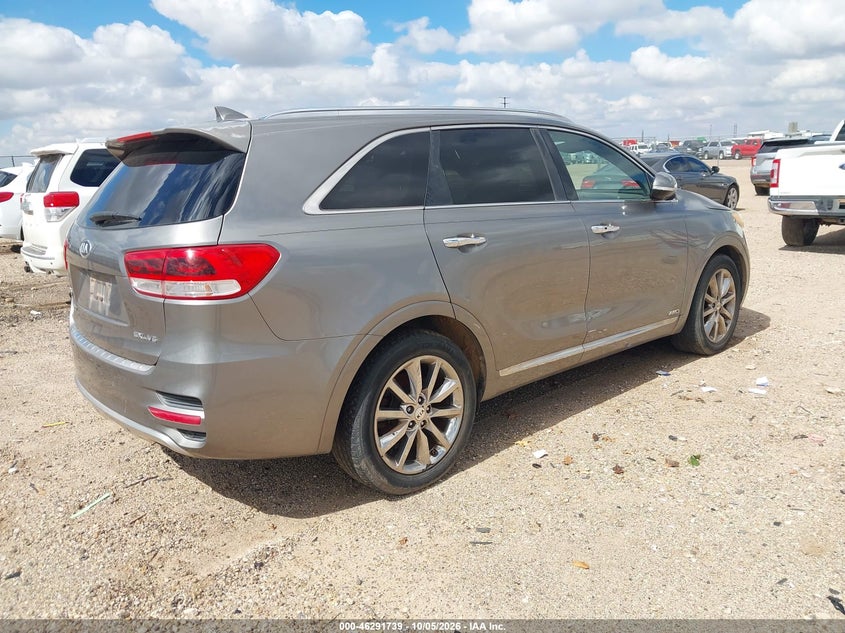 Vin: 5xypkda52gg075796, lot: 46791902, kia sorento 3.3l sxl 20164