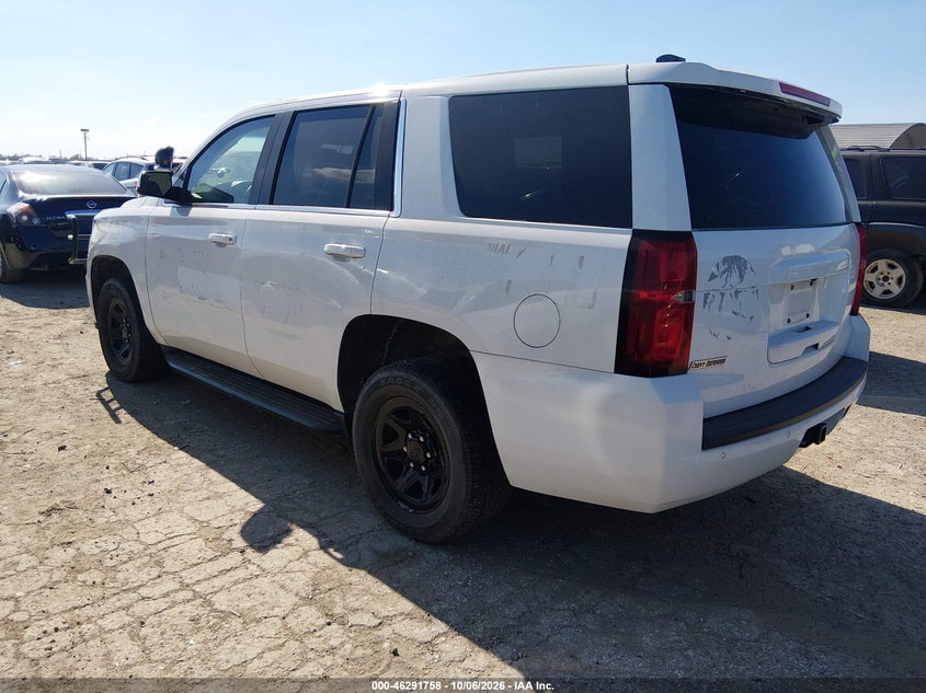 Vin: 1gnlcdecxjr233337, lot: 46791921, chevrolet tahoe commercial fleet 20183
