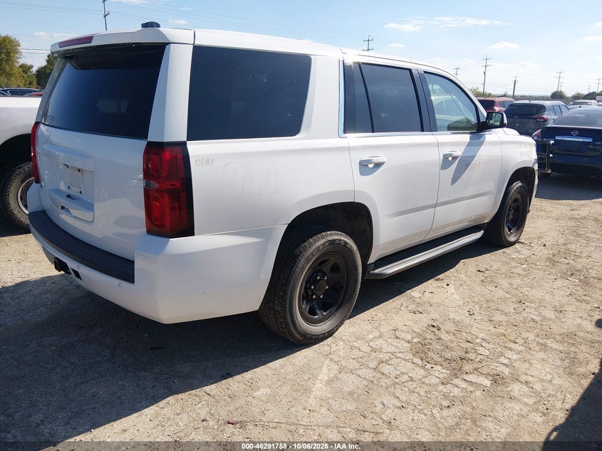 Vin: 1gnlcdecxjr233337, lot: 46791921, chevrolet tahoe commercial fleet 20184