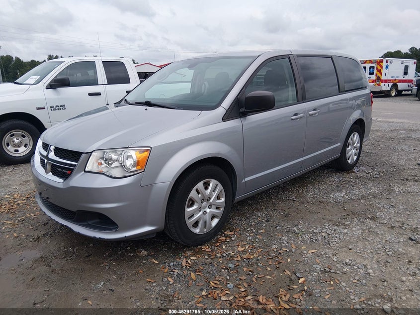 Vin: 2c4rdgbg6jr312930, lot: 46791928, dodge grand caravan se 20182