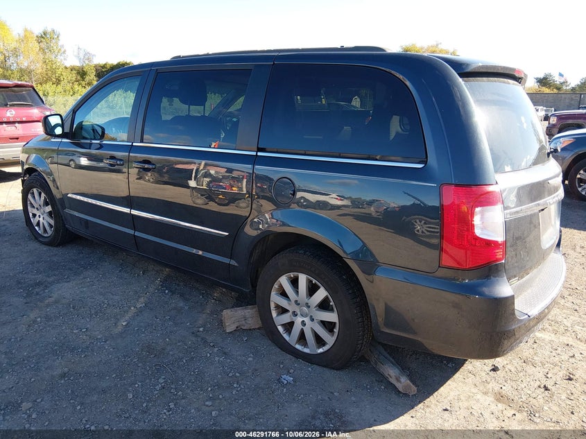 Vin: 2c4rc1bg3er397781, lot: 46791929, chrysler town & country touring 20143