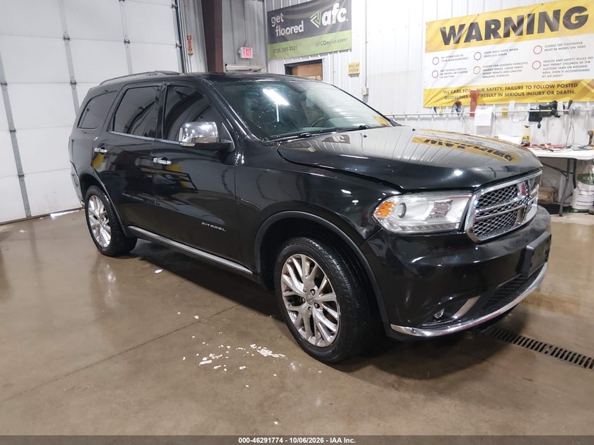 Vin: 1c4rdjegxfc245323, lot: 46791937, dodge durango citadel 20151