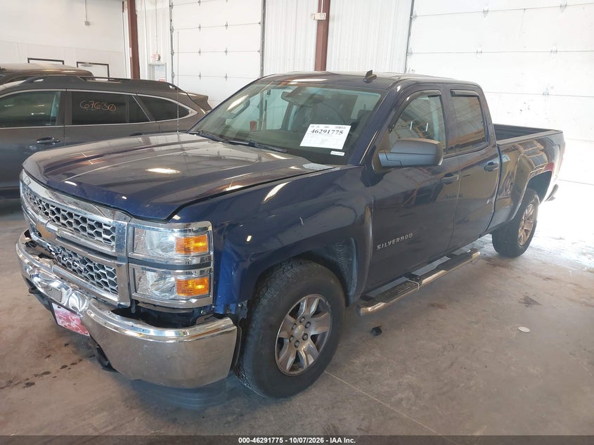 Vin: 1gcvkreh6ez228512, lot: 46791938, chevrolet silverado 1500 1lt 20142
