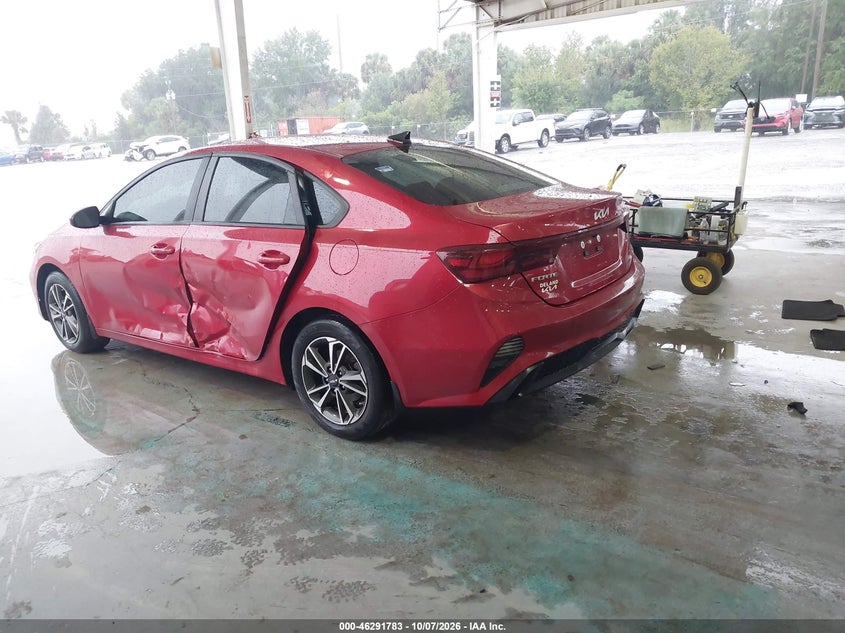 Vin: 3kpf24ad8pe581696, lot: 46791946, kia forte lxs 20233