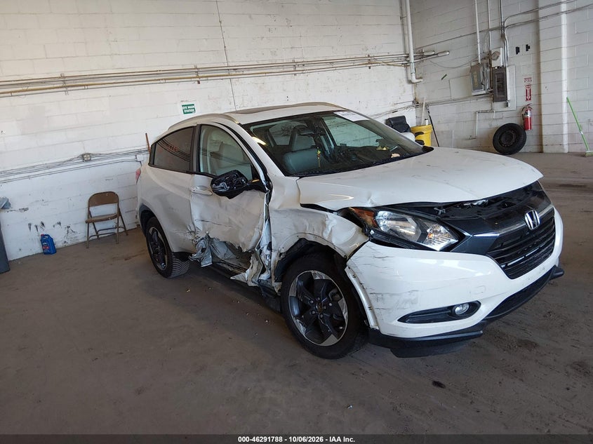 Vin: 3czru6h7xjm724223, lot: 46791951, honda hr-v ex-l 20181