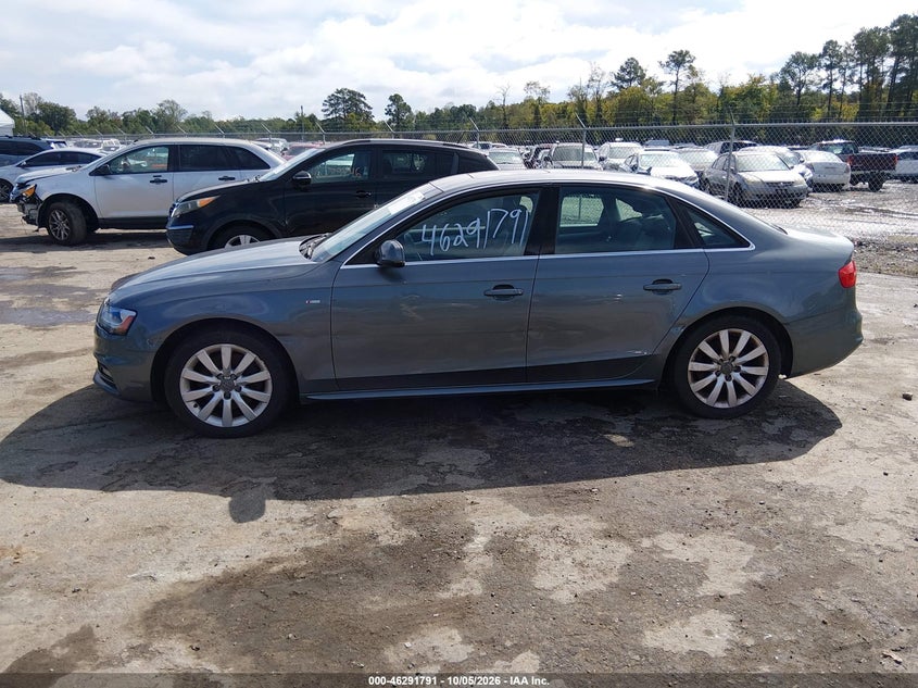 AUDI A4 2015 VIN WAUBFAFL4FN038175