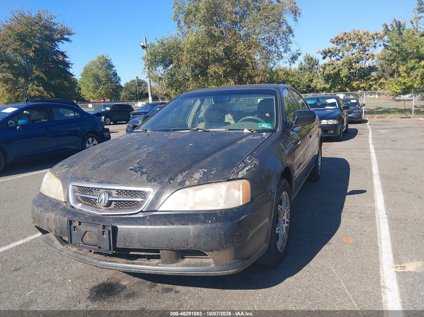 ACURA 3.2TL 2001 VIN 19UUA56621A028709