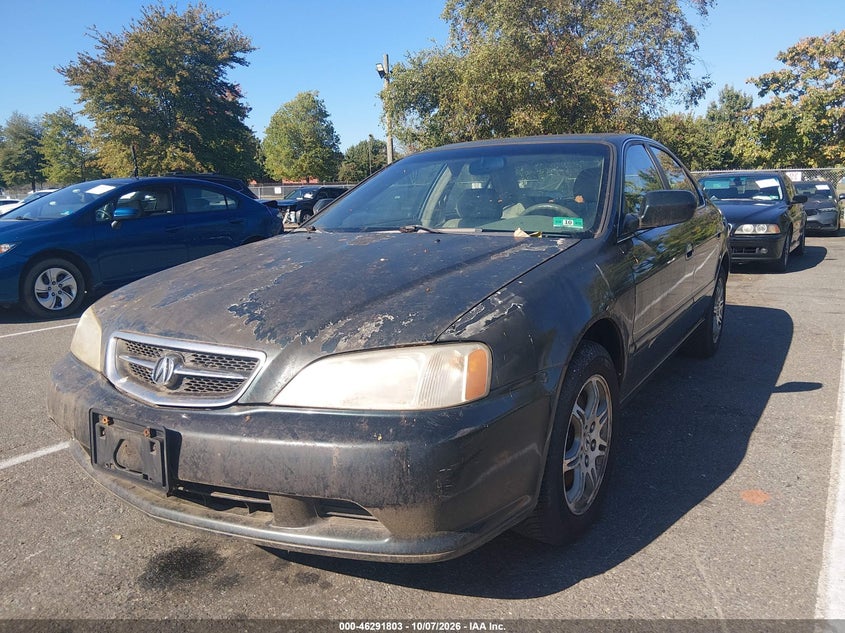 ACURA 3.2TL 2001 VIN 19UUA56621A028709