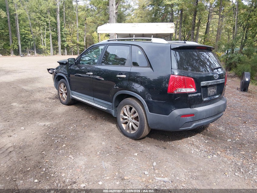 Vin: 5xyku3a14bg187276, lot: 46791970, kia sorento ex 20113