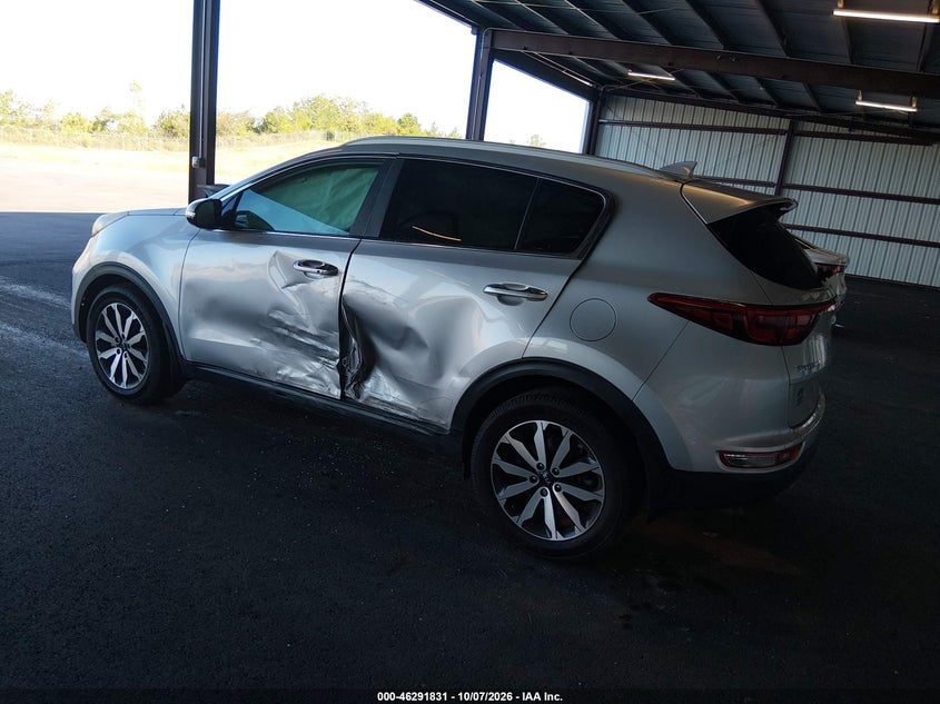 Vin: kndpn3ac7j7311511, lot: 46791994, kia sportage ex 20183