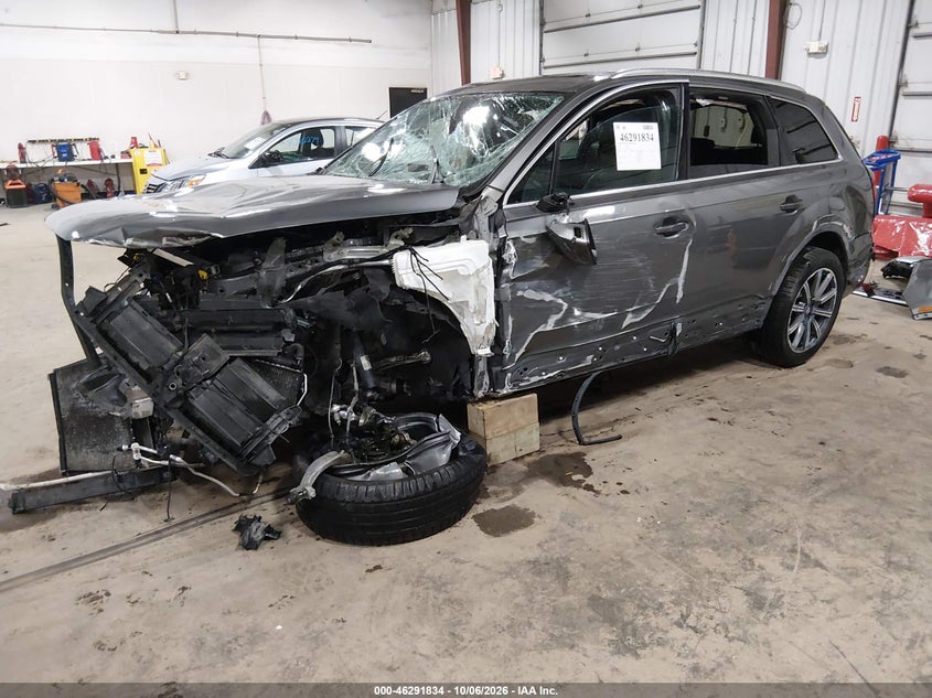 Vin: wa1vaaf74hd033014, lot: 46791997, audi q7 3.0t premium 20172