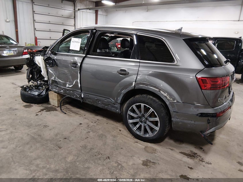 Vin: wa1vaaf74hd033014, lot: 46791997, audi q7 3.0t premium 20173