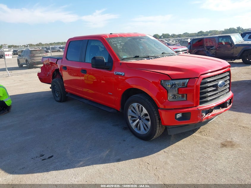 Vin: 1ftew1cp5hkc89802, lot: 46791998, ford f-150 xl 20171