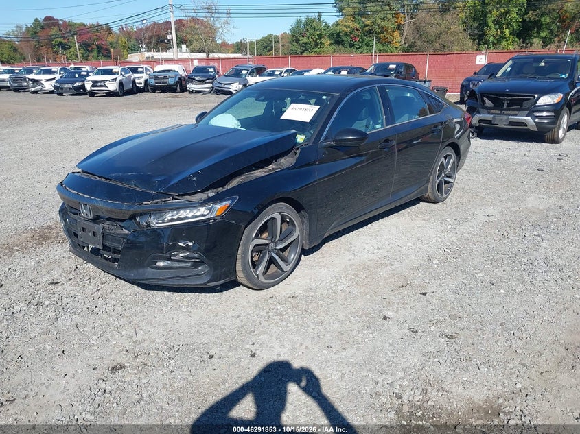 Vin: 1hgcv2f34ka023159, lot: 46792016, honda accord sport 2.0t 20192