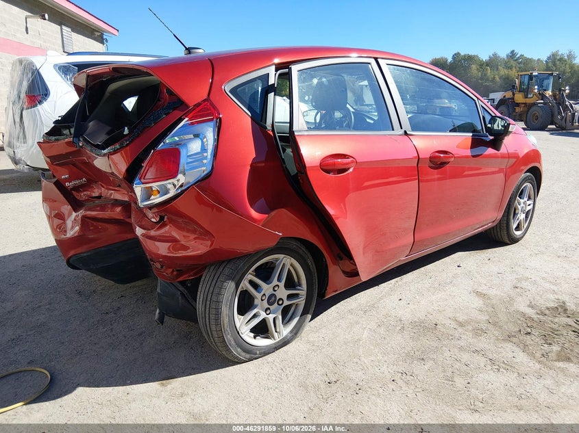 Vin: 3fadp4ej5km119125, lot: 46792022, ford fiesta se 20194