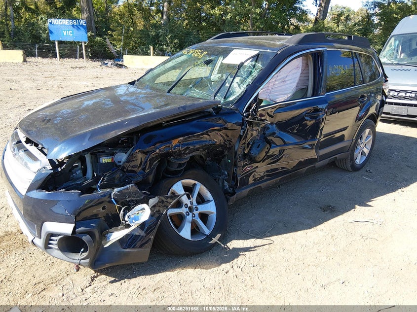 Vin: 4s4brbkc0d3319304, lot: 46792031, subaru outback 2.5i limited 20132