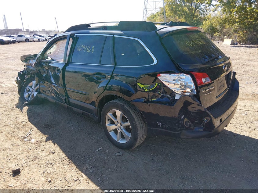 Vin: 4s4brbkc0d3319304, lot: 46792031, subaru outback 2.5i limited 20133