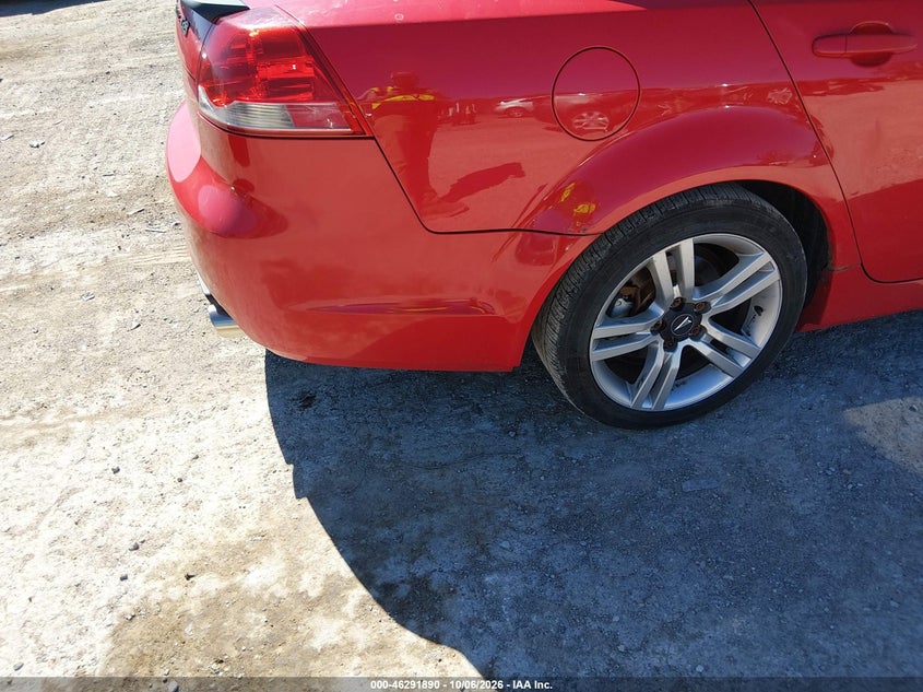 PONTIAC G8 2009 VIN 6G2ER57789L218959