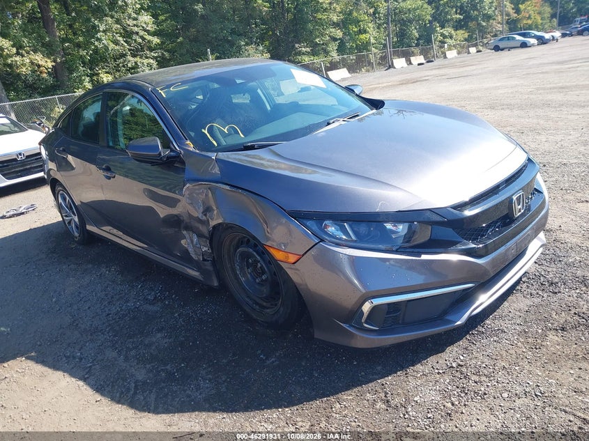 Vin: 2hgfc2f61kh554723, lot: 46792093, honda civic lx 20191