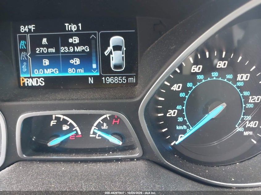 FORD ESCAPE 2015 VIN 1FMCU9GX9FUA89752