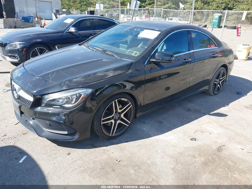 Vin: wddsj4gb2jn581662, lot: 46792107, mercedes-benz cla 250 4matic 20182