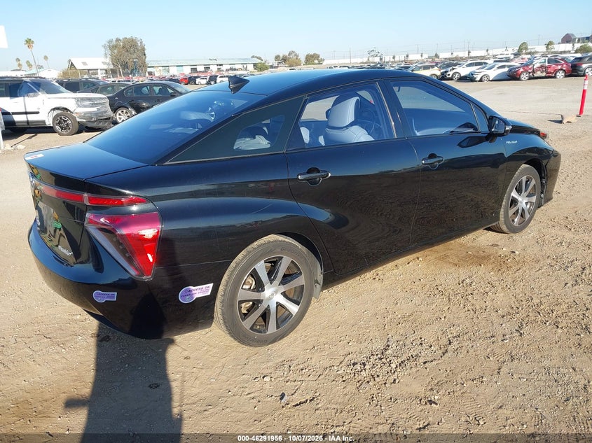 TOYOTA MIRAI 2018 VIN JTDBVRBD1JA004679