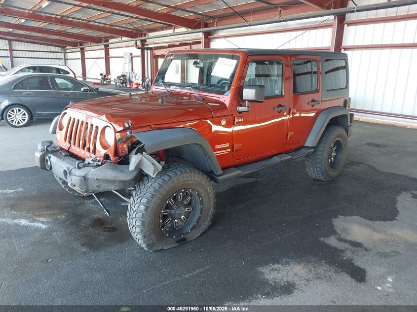 Vin: 1c4bjwdgxel232496, lot: 46792123, jeep wrangler unlimited sport 20142