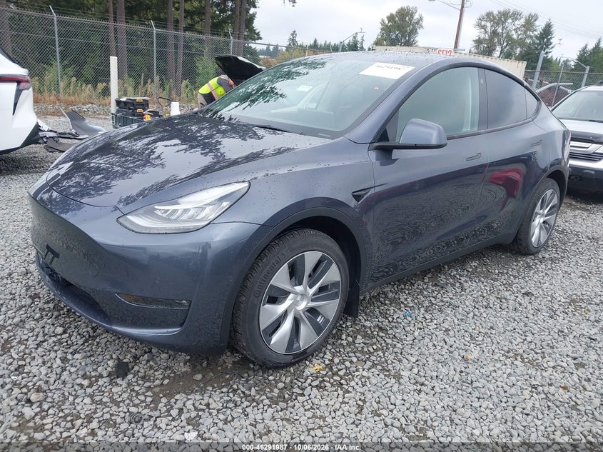 Vin: 7saygdee9nf454298, lot: 46792150, tesla model y long range dual motor all-wheel drive 20222