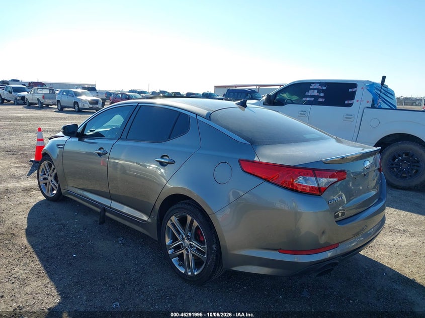 Vin: 5xxgr4a60dg119346, lot: 46792158, kia optima sx 20133