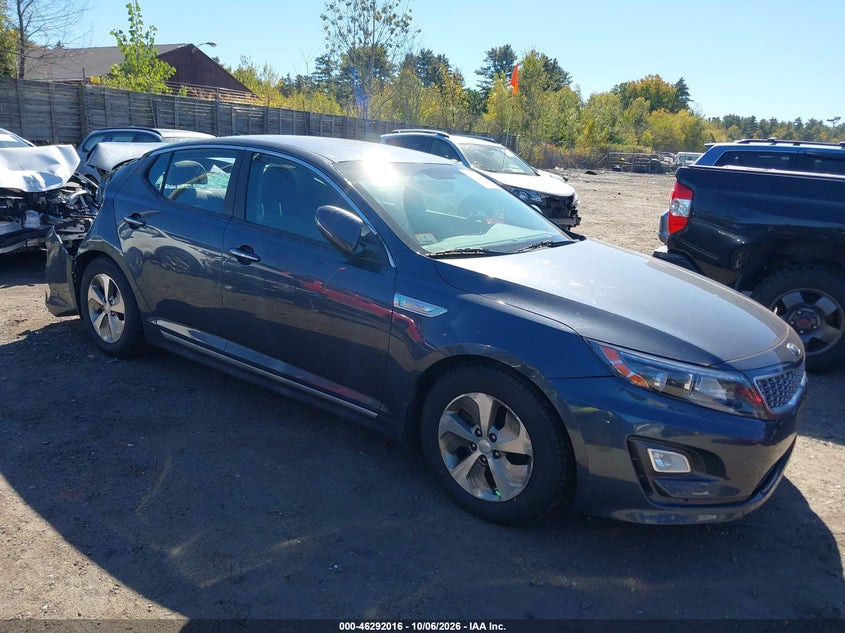 Vin: knagm4ad8e5064306, lot: 46792179, kia optima hybrid lx 2014 img_1