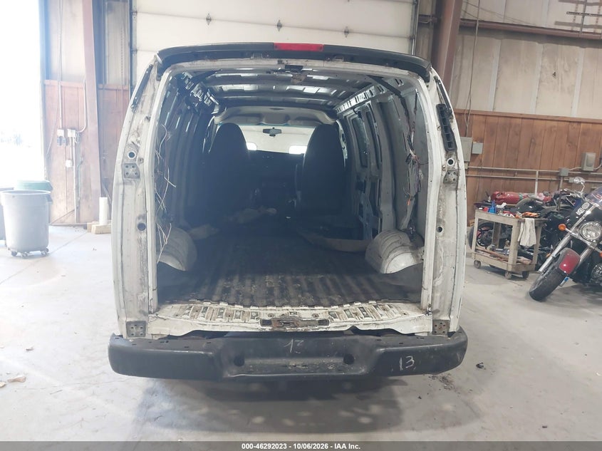 CHEVROLET EXPRESS 1500 2014 VIN 1GCSGAFX9E1111453