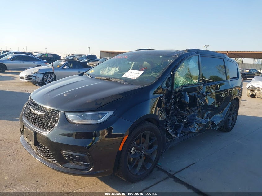 Vin: 2c4rc1gg8sr573566, lot: 46792199, chrysler pacifica limited 20252