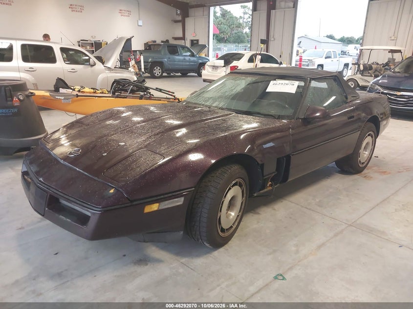 1987 Chevrolet Corvette, Механика, IAAI, VIN 1G1YY3183H5119234 — фото 2