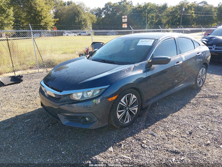 Vin: 19xfc1f76ge028365, lot: 46792235, honda civic ex-l 20162