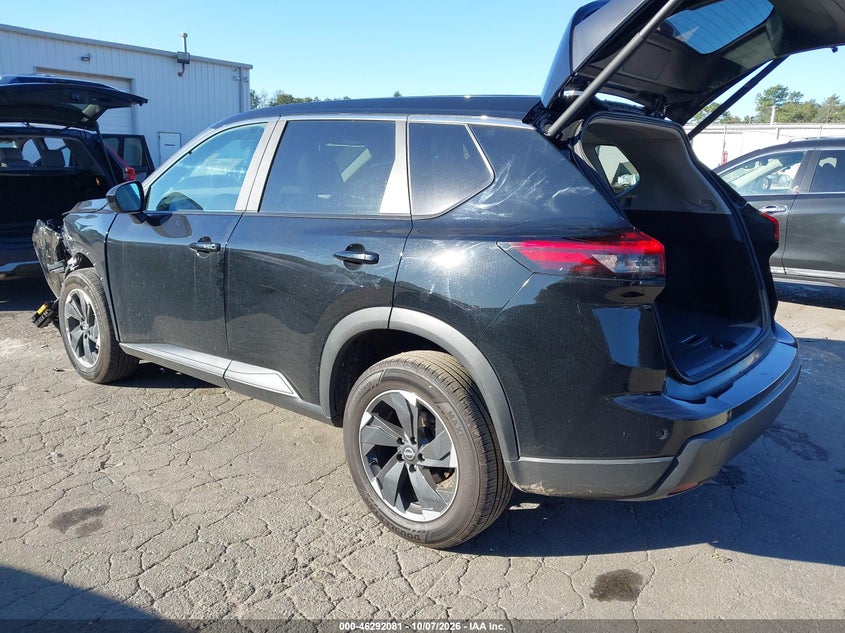 Vin: 5n1bt3bb7sc840502, lot: 46792244, nissan rogue sv intelligent awd 20253