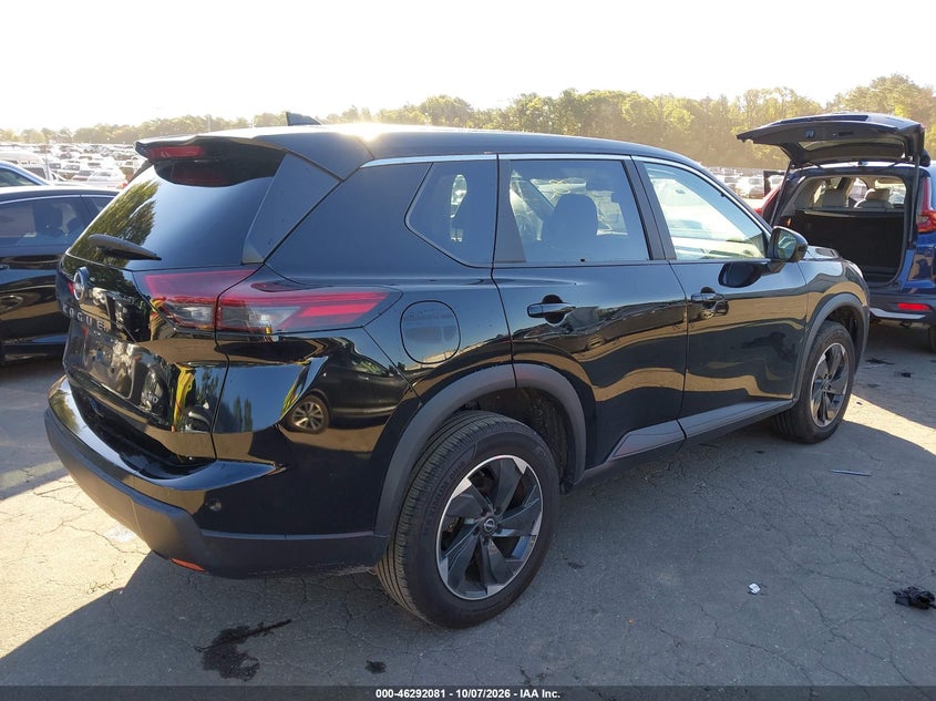 Vin: 5n1bt3bb7sc840502, lot: 46792244, nissan rogue sv intelligent awd 20254